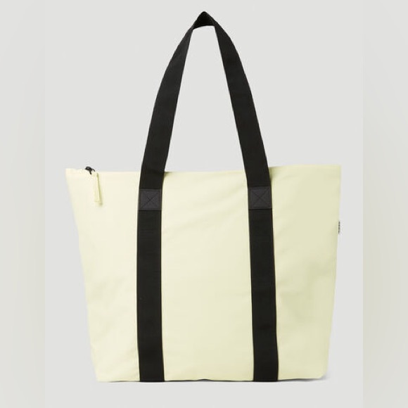 NWT Rains Rush Tote Bag - Straw Yellow - Picture 1 of 1